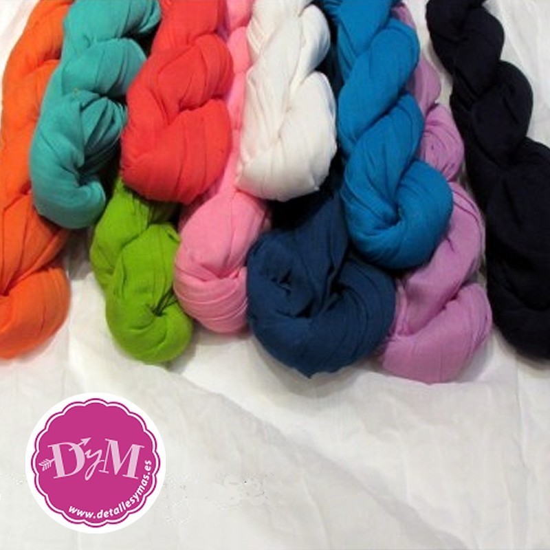 Foulard liso enrrollado 