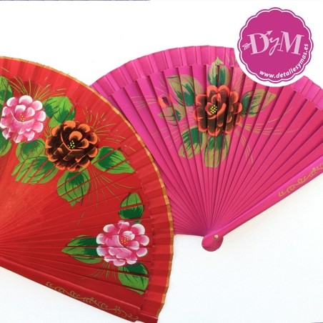 Abanico de flores Malaga