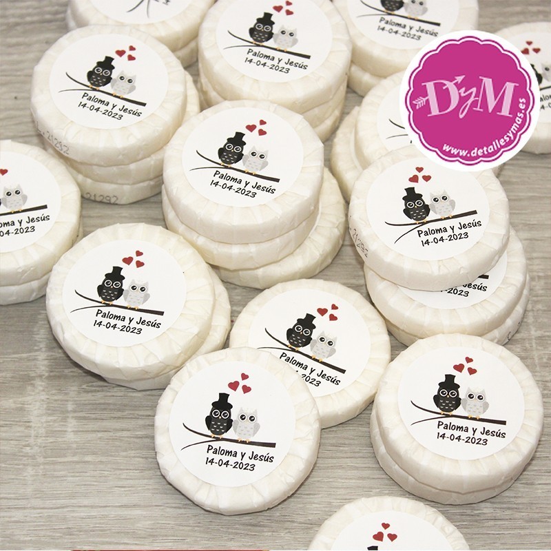 Jaboncitos personalizados