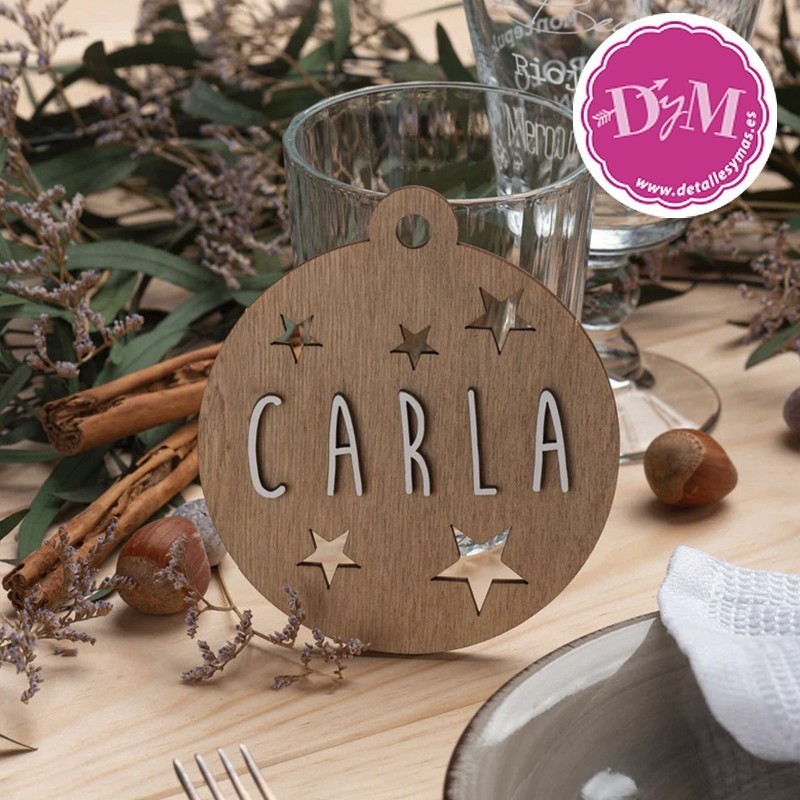 Bola de madera personalizada