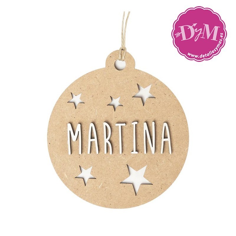 Bola de madera personalizada