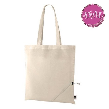 Bolsa plegable de algodón