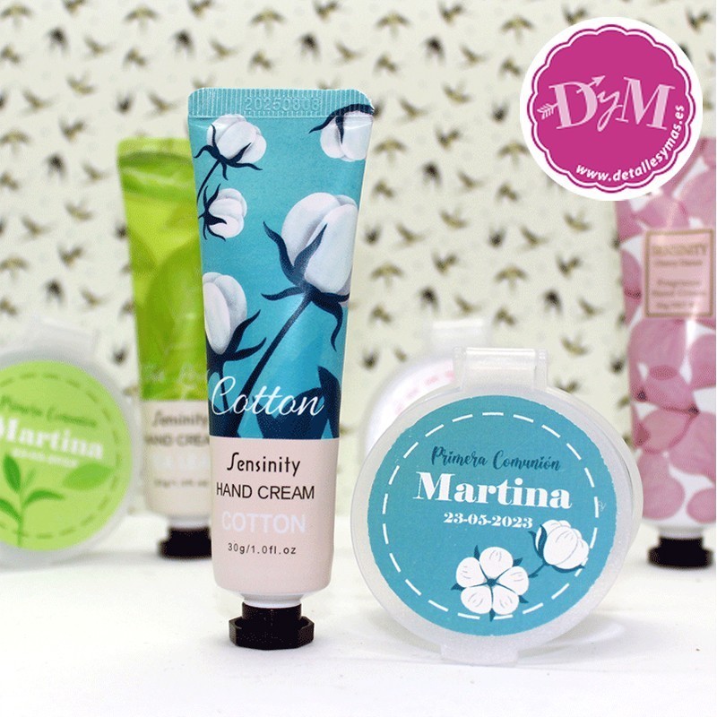 Pack de crema de manos + espejo personalizado