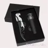 "Set de Vino en Caja Negra para Bodas y Comuniones 🍷"