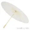 PARASOL BLANCO DE PAPEL 60 cms  PARA BODAS