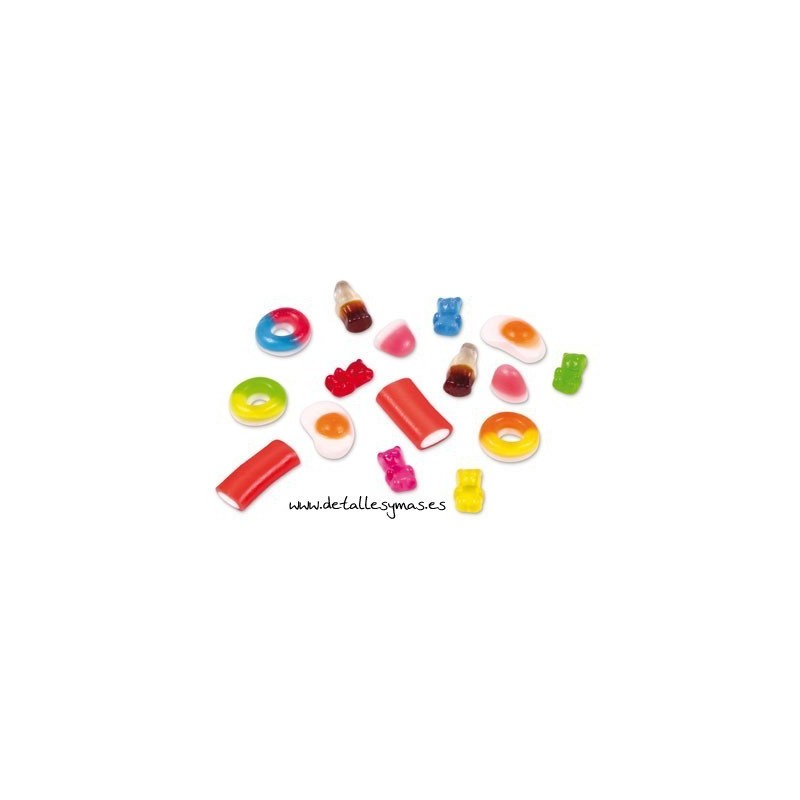 Mix mini de gominolas brillantes 