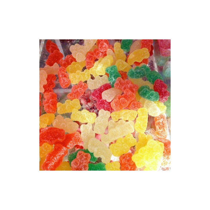 Ositos de gominola .Acabado azucar 