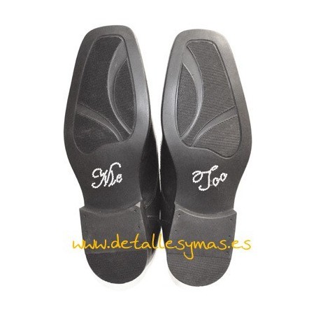 Adhesivos para el novio "Me Too" 