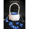 Cesta para petalos o arras .Modelo Sofia  