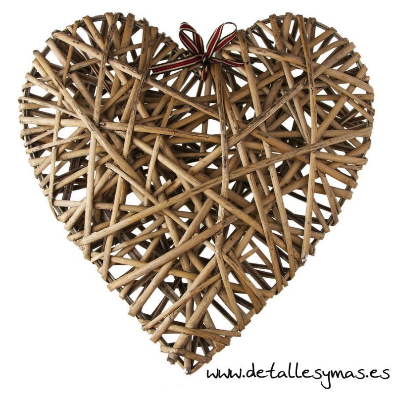 Corazón  rústico 