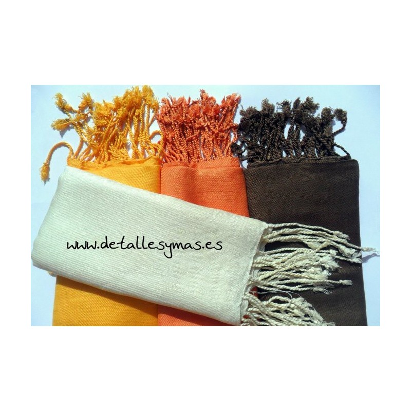 Pashminas indias de viscosas 100%