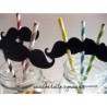 Pajitas con bigotes