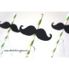 Pajitas con bigotes