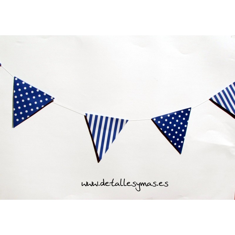 Banderines lunares y rayas