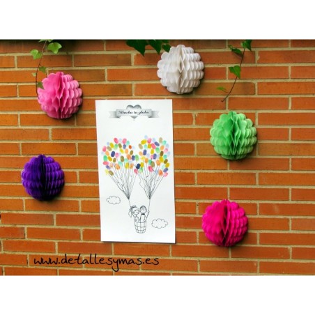 Arbol de huellas. modelo 