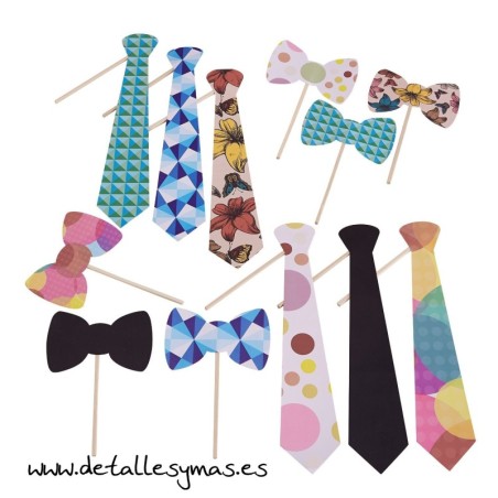 Pack de photocall Corbatas 