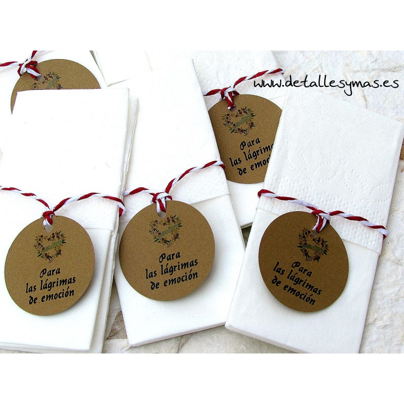 TARJETAS PARA KLEENEX