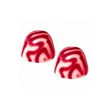 Bolas de fresa y nata 