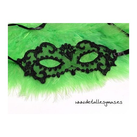Máscara de encaje Opera 