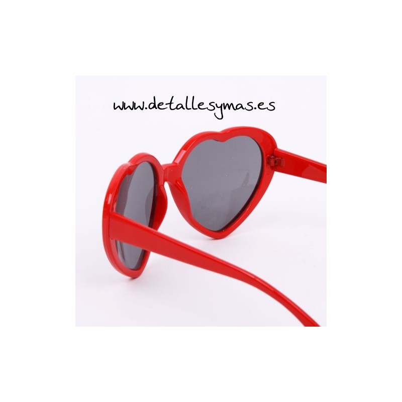 Gafas Gigantes corazón