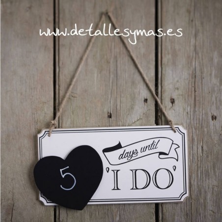 Cartel de Cuenta atrás 