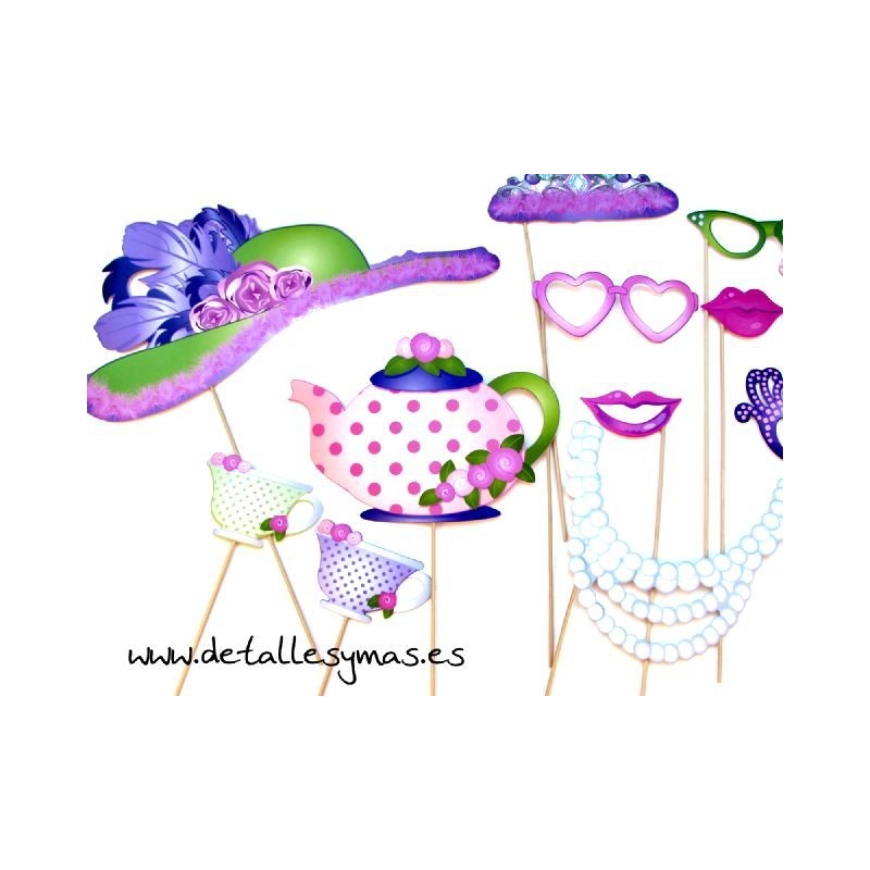 Set de photocall Tea Party 