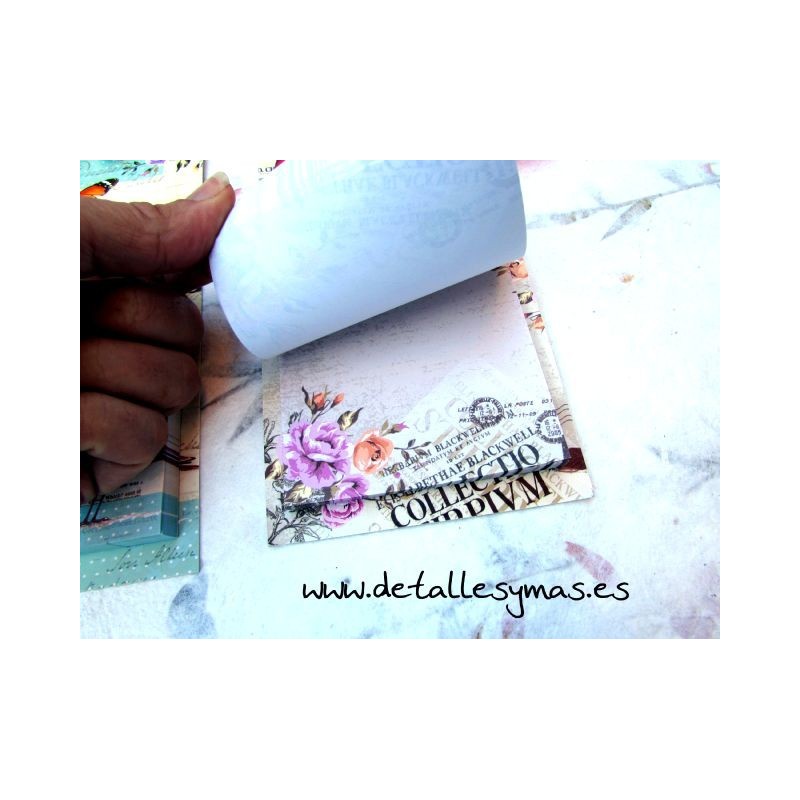 Libreta con imán Buttefly 