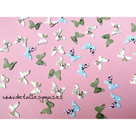 Confetti mariposas vintage