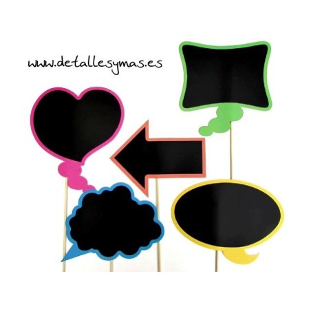 Bocadillos para Photocall blancos 