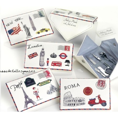 Estuche de manicura Cartas