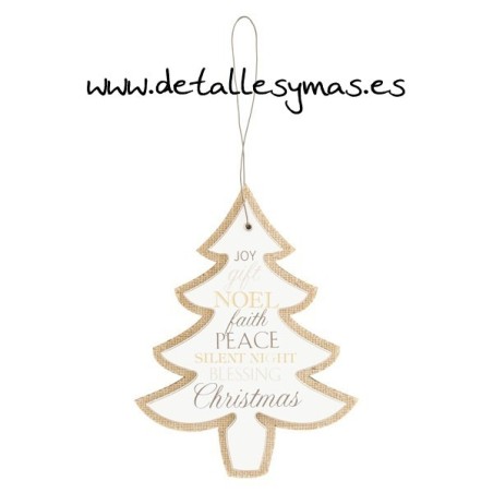 Arbolito con arpillera