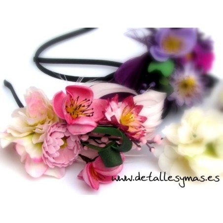 Diademas Orquidea 