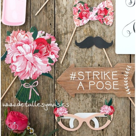 Set de Photocall Boda romantica 