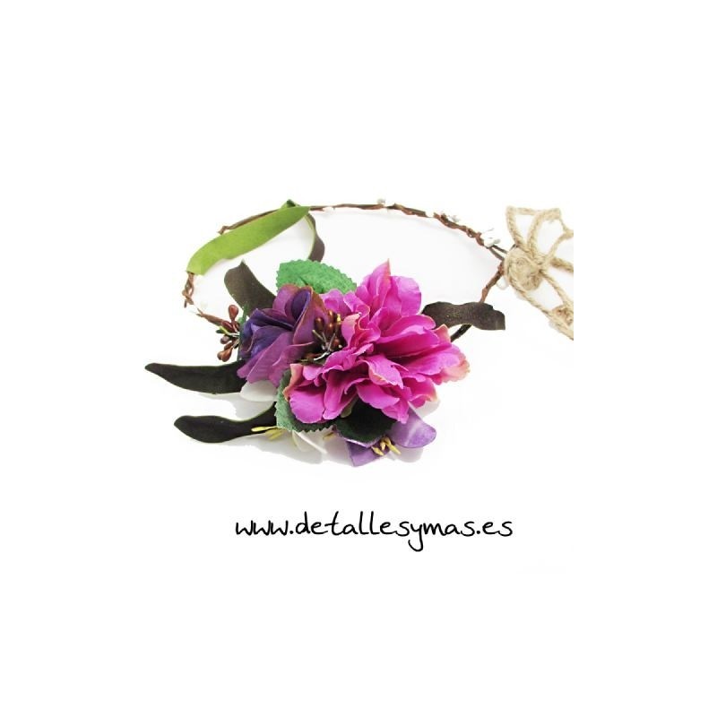 Corona de flores Margaritas 