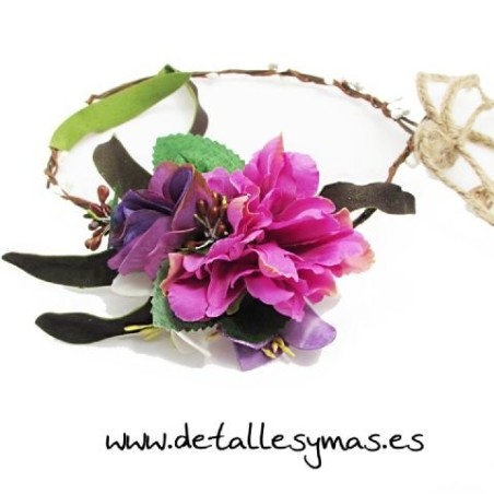 Corona de flores Margaritas 