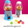 Maquinas de chicles vacias .5 colores 