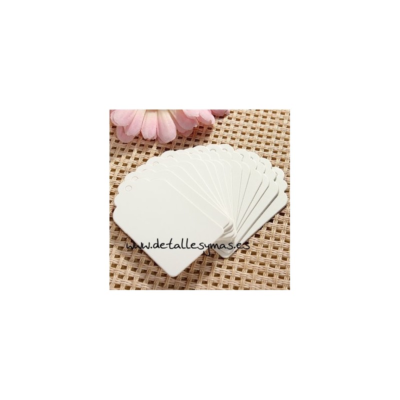 Tarjetas Retro blancas 