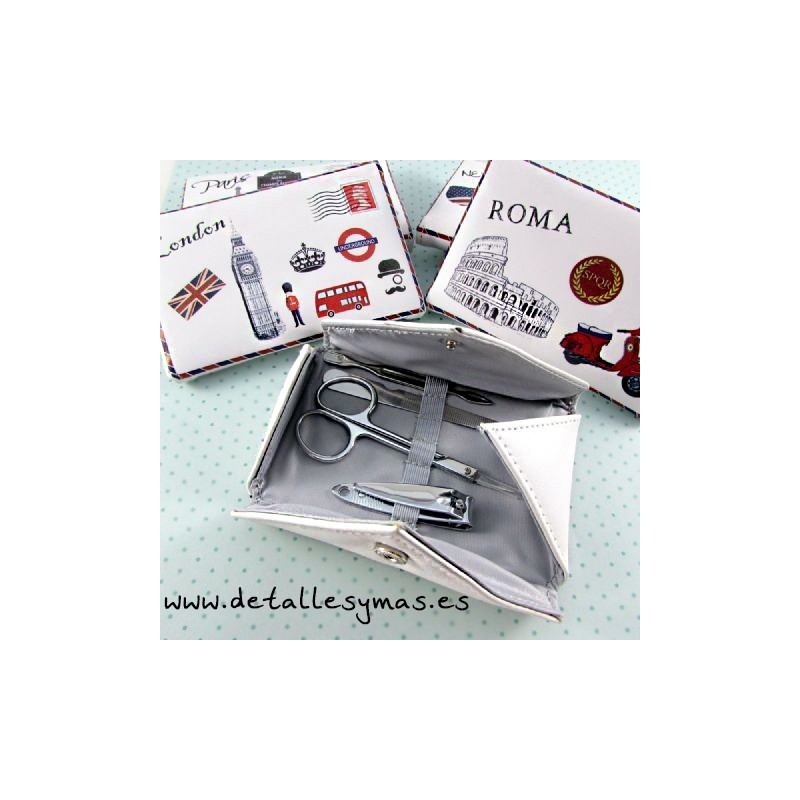 Estuche de manicura Cartas