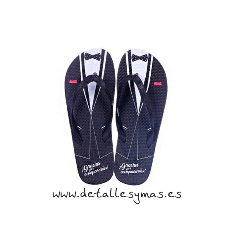 Chancla Novio"Gracias por acompañarnos"