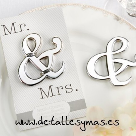 Abrebotellas  Símbolo &  (ampersand)