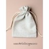 Bolsa de lino. 10 X 12CMS