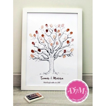 Árbol de huellas "Roble"