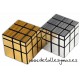 Cubo de Rubik plata y oro