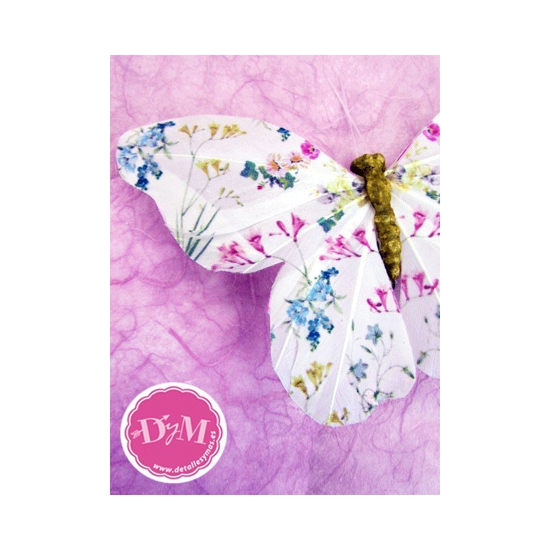 Mariposas de plumas 