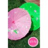 Sombrillas chinas de tela