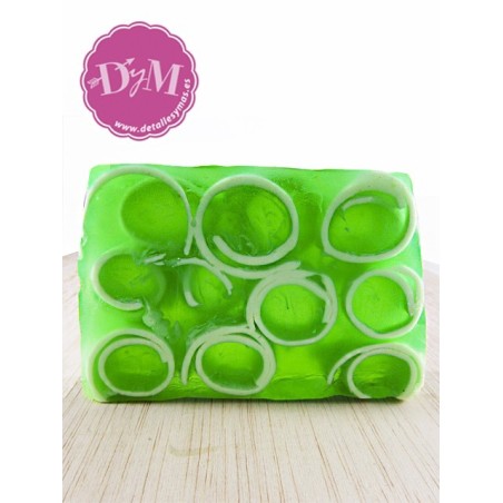 Jabón natural de manzana verde