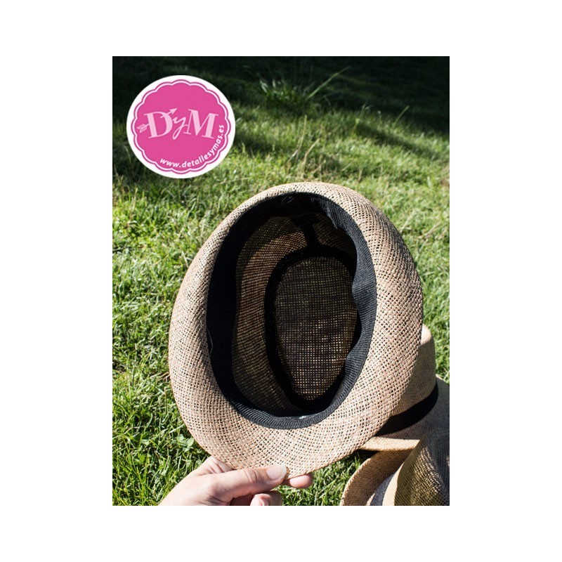 Sombrero Borsalino color caramelo