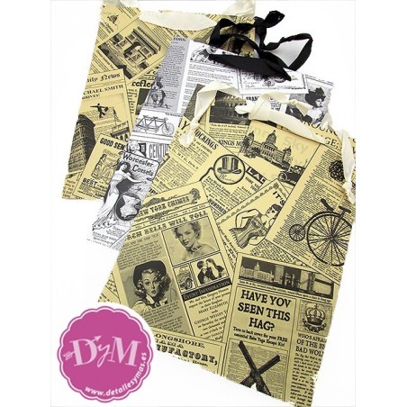 Bolsa para reglo Periódico
