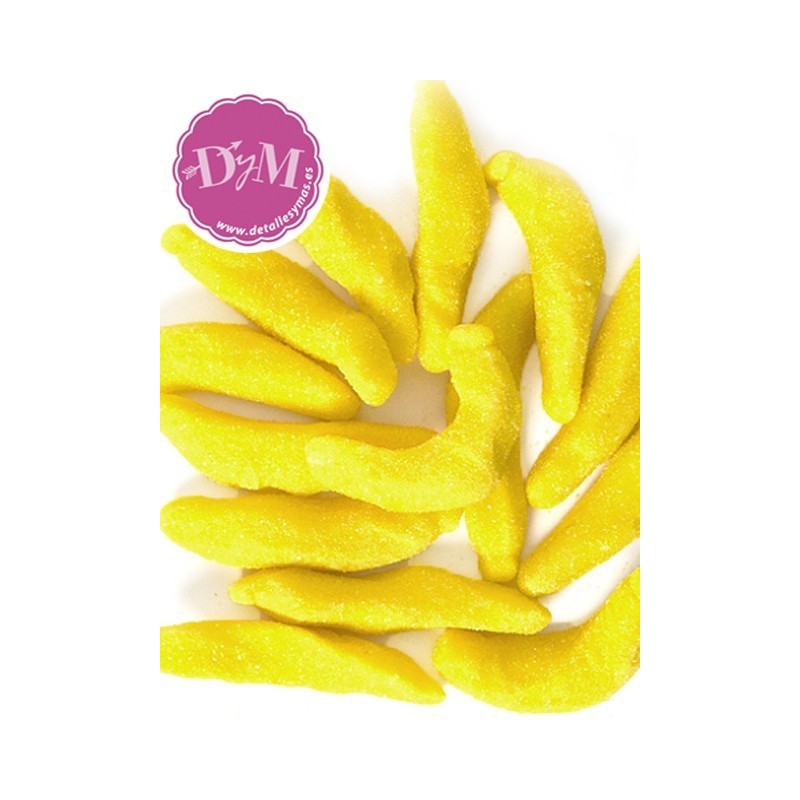 Plátanos de gominola