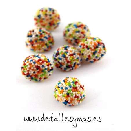 Moras grandes multicolor